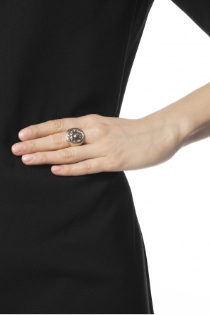 Brass signet ring, zdjęcie 2 Brass signet ring od Givenchy